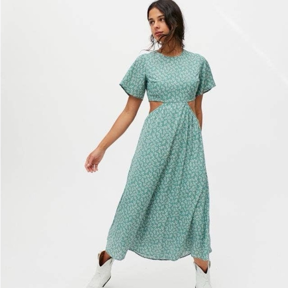 Urban Outfitters cutout midi dress